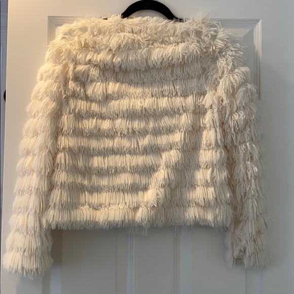 White Ruffled Jacket. - Picture 2 of 2